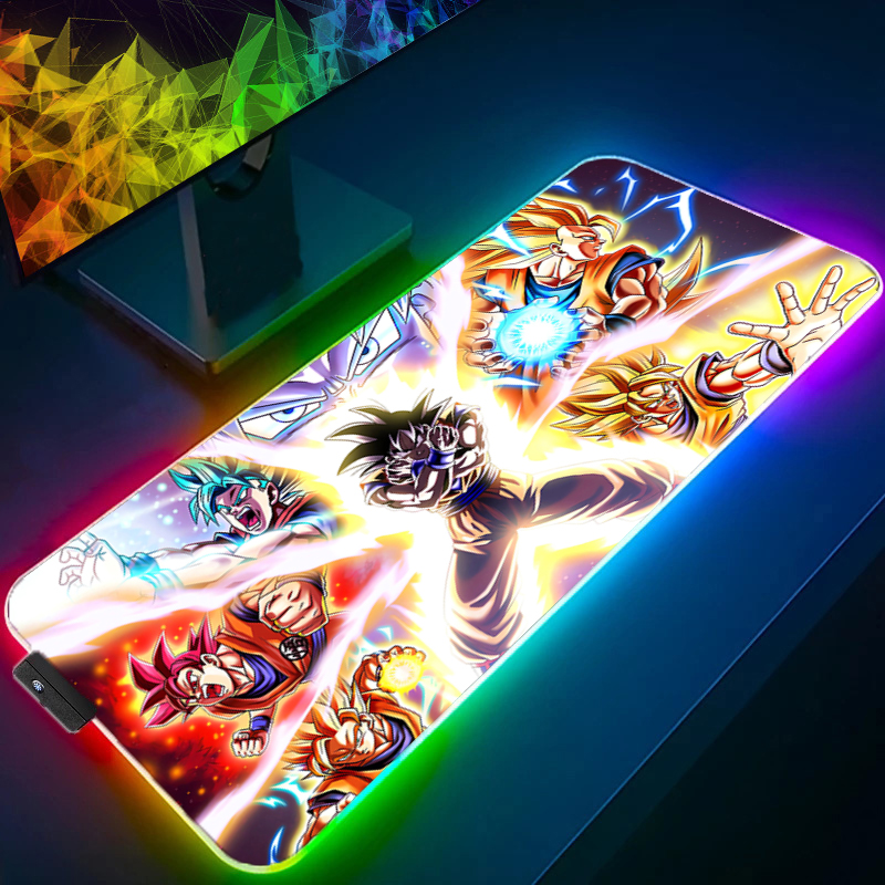 LED Mouse pad Dragon Ball Comp - Gaming Keyboard No Rgb reseña y precio