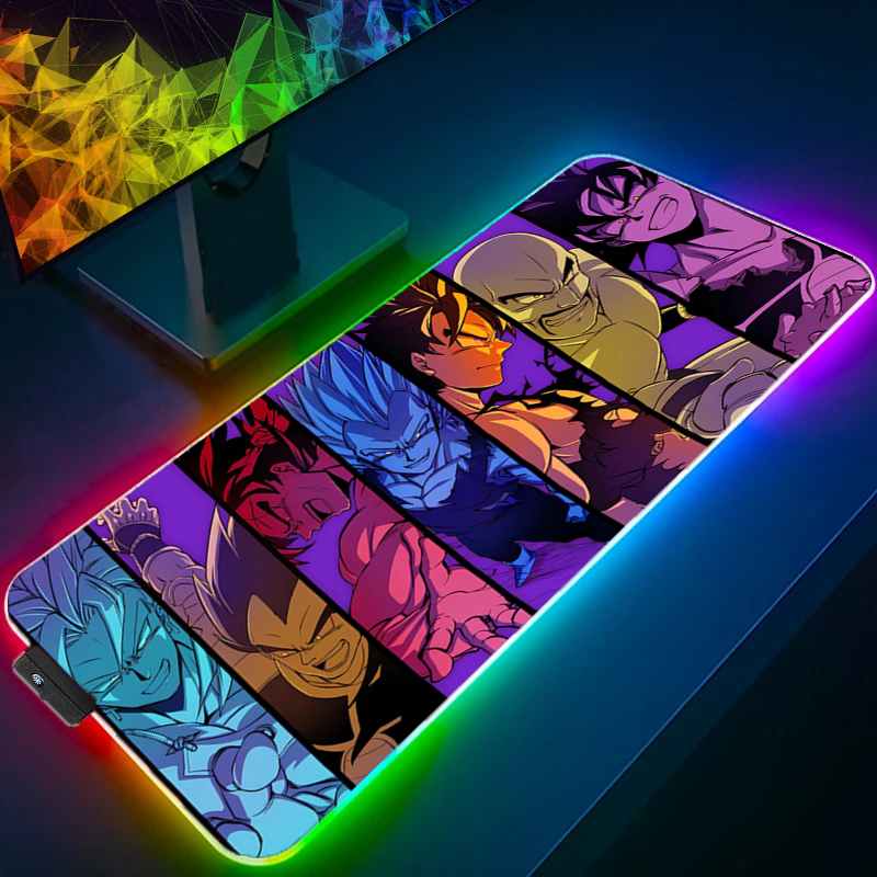 LED Mouse pad Dragon Ball Comp - Gaming Keyboard No Rgb reseña y precio