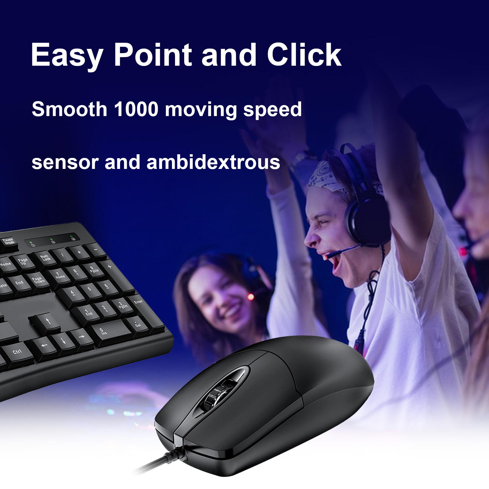 T650 Keyboard Mouse Combo USB  - Gaming Keyboard Mouse Set reseña y precio