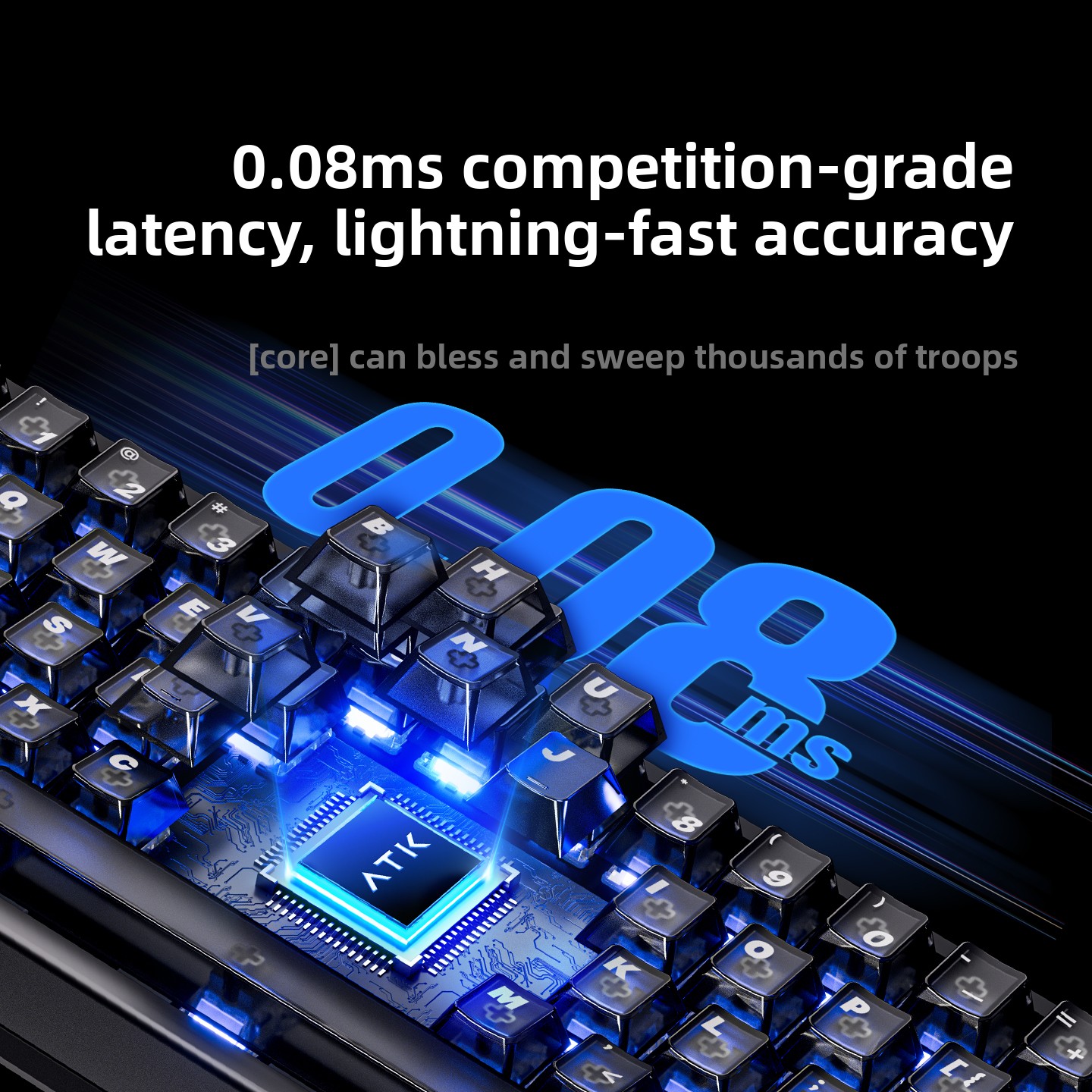 ATK 68RX Magnetic Switch Gamin - Gaming Keyboard Hall Effect Switches reseña y precio