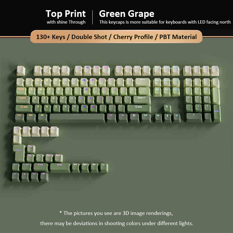 Green Grape Top-lit RGB Backli - Gaming Keyboard No Rgb reseña y precio
