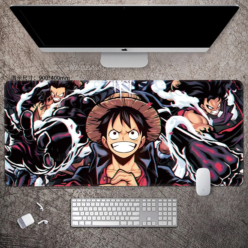 Animation ONE PIECE Leather Mo - Gaming Keyboard And Mouse Pad reseña y precio