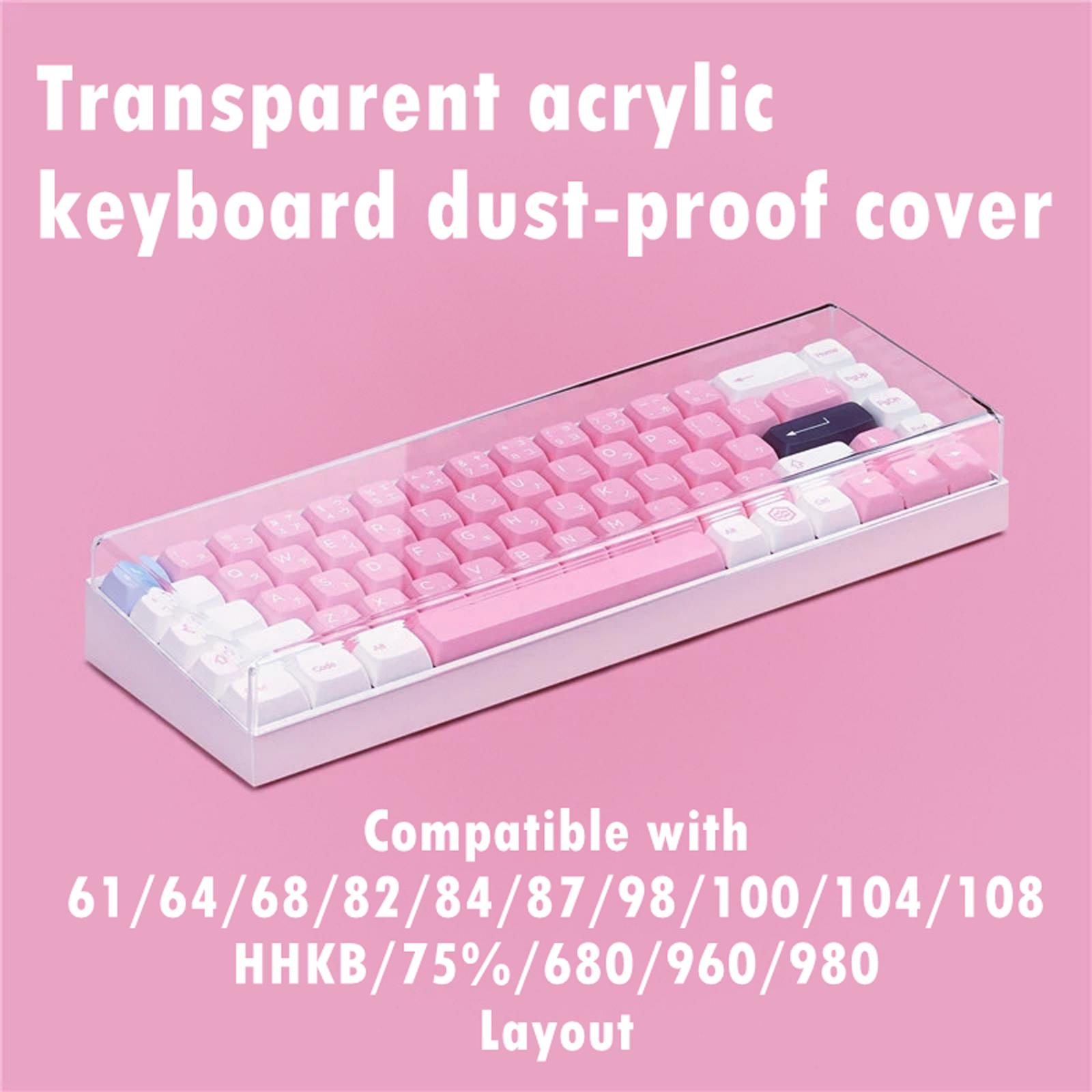 Acrylic Mechanical Keyboard Du - Keyboard Gaming Transparent reseña y precio