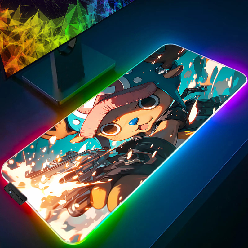 RGB Mouse Pad one piece Tony T - Gaming Keyboard No Rgb reseña y precio
