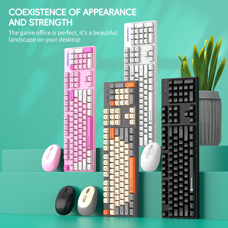 SHIPADOO W1060 2.4G Wireless G - Gaming Keyboard Mouse Set reseña y precio