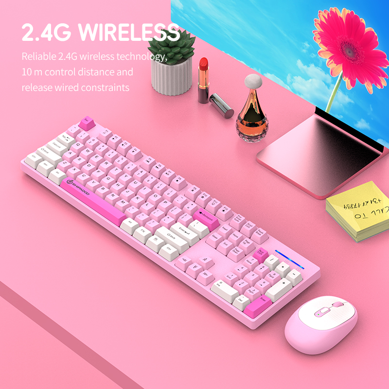 SHIPADOO W1060 2.4G Wireless G - Gaming Keyboard Mouse Set reseña y precio