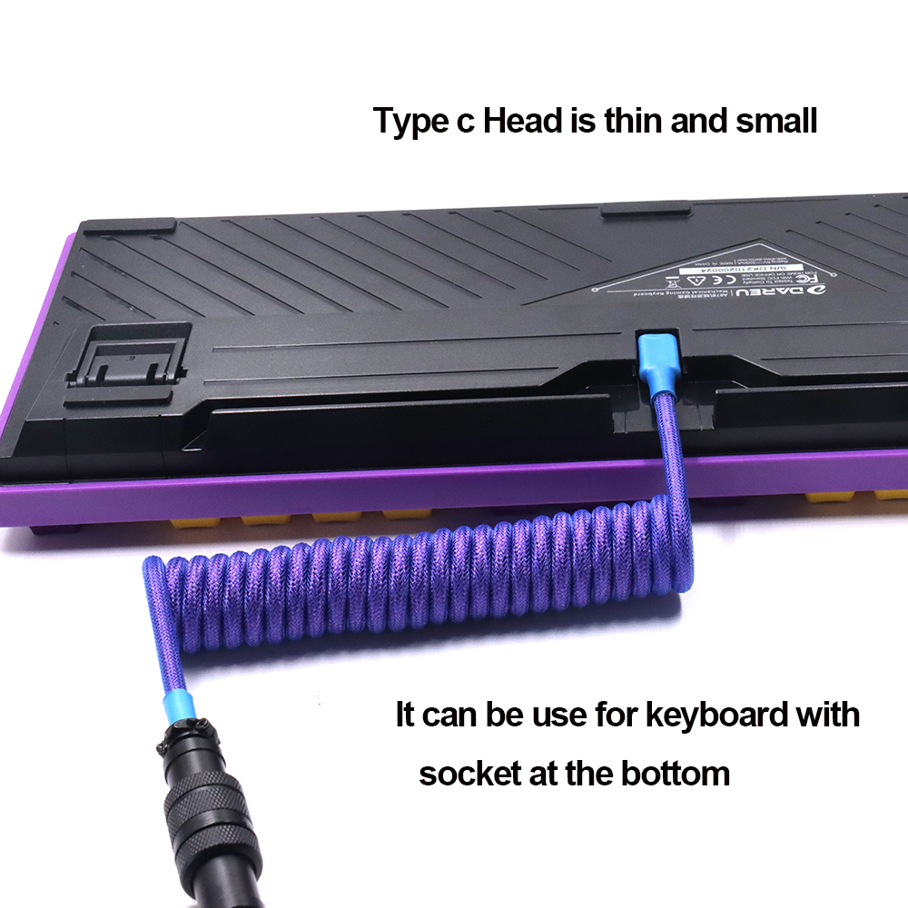 LANO Custom Paracord Coiled Me - Gaming Keyboard Types reseña y precio
