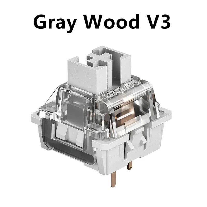 LEOBOG GrayWood V3 Switch Line - Gaming Keyboard No Rgb reseña y precio