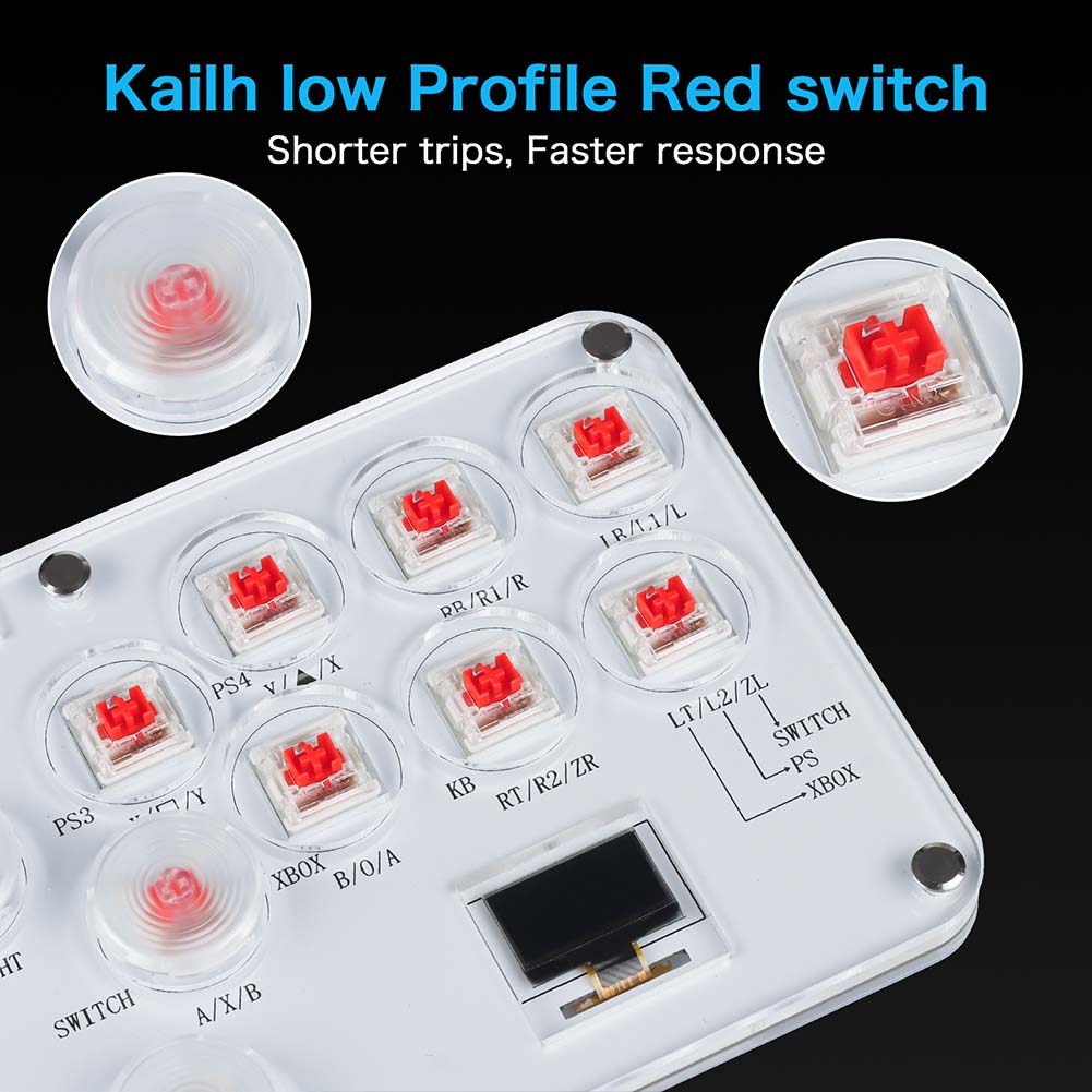 Arcade Joystick 12Keys All-But - Gaming Keyboard No Rgb reseña y precio