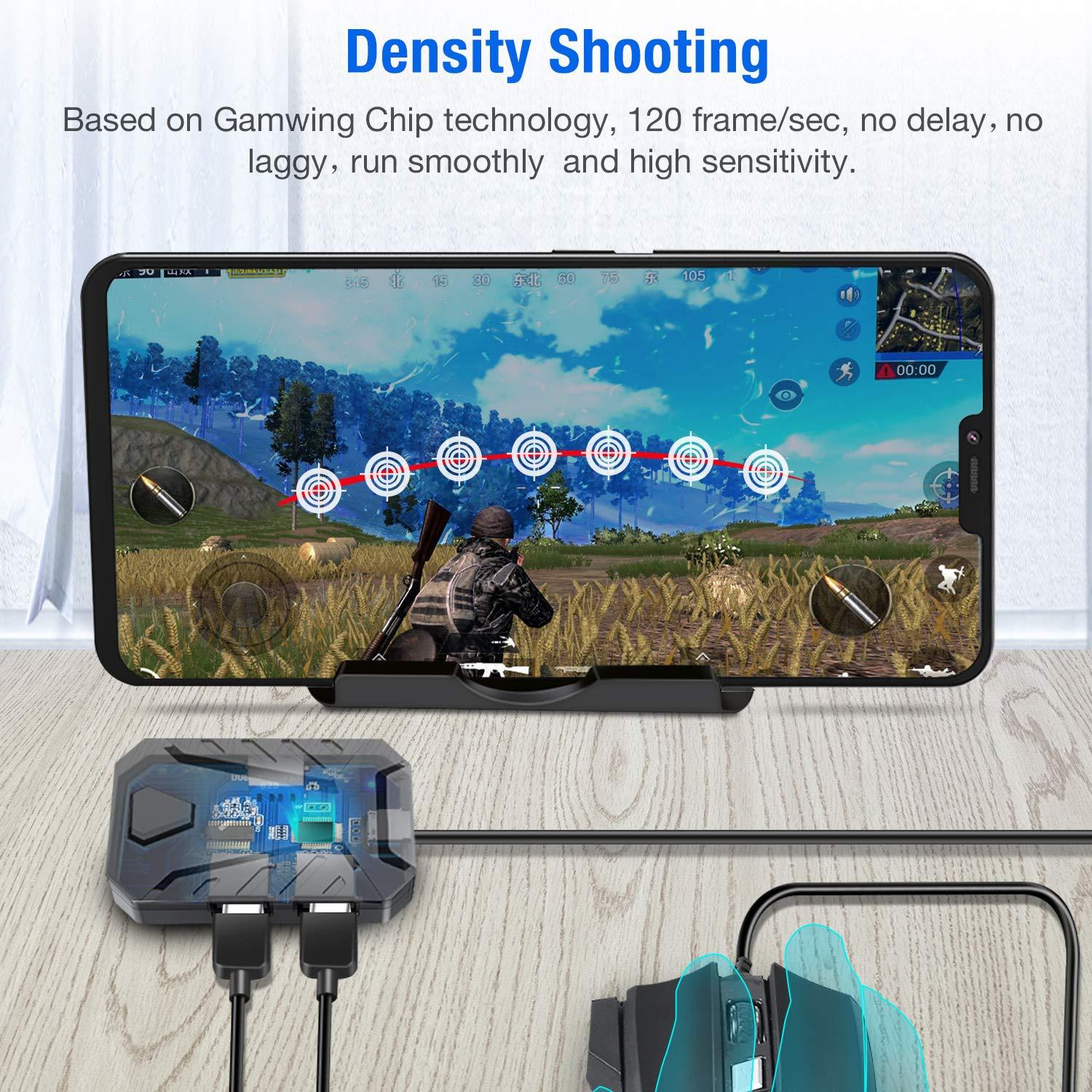 Mobile Games Converter Gaming  - Gaming Keyboard And Mouse Converter For Mobile reseña y precio