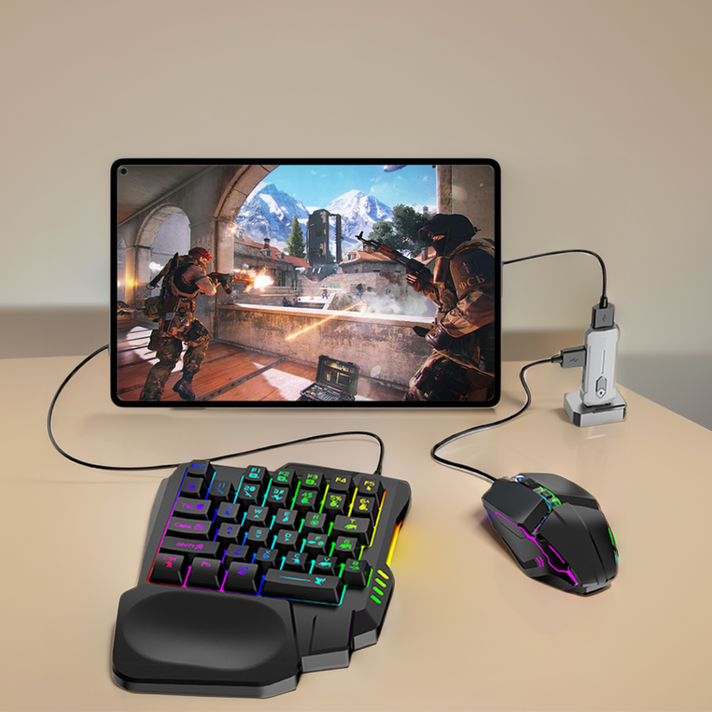 5 in 1 Mobile Game Converter K - Gaming Keyboard And Mouse Converter For Mobile reseña y precio