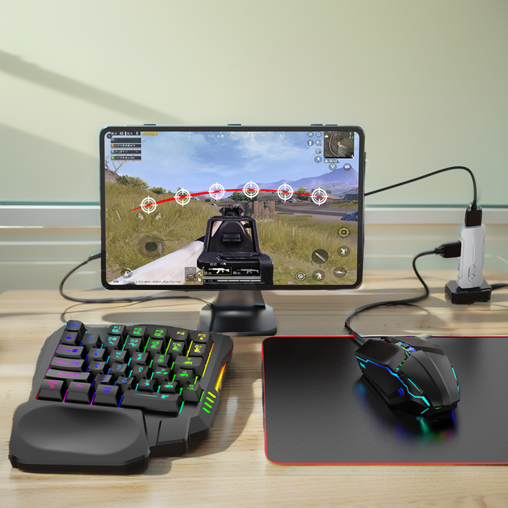 5 in 1 Mobile Game Converter K - Gaming Keyboard And Mouse Converter For Mobile reseña y precio