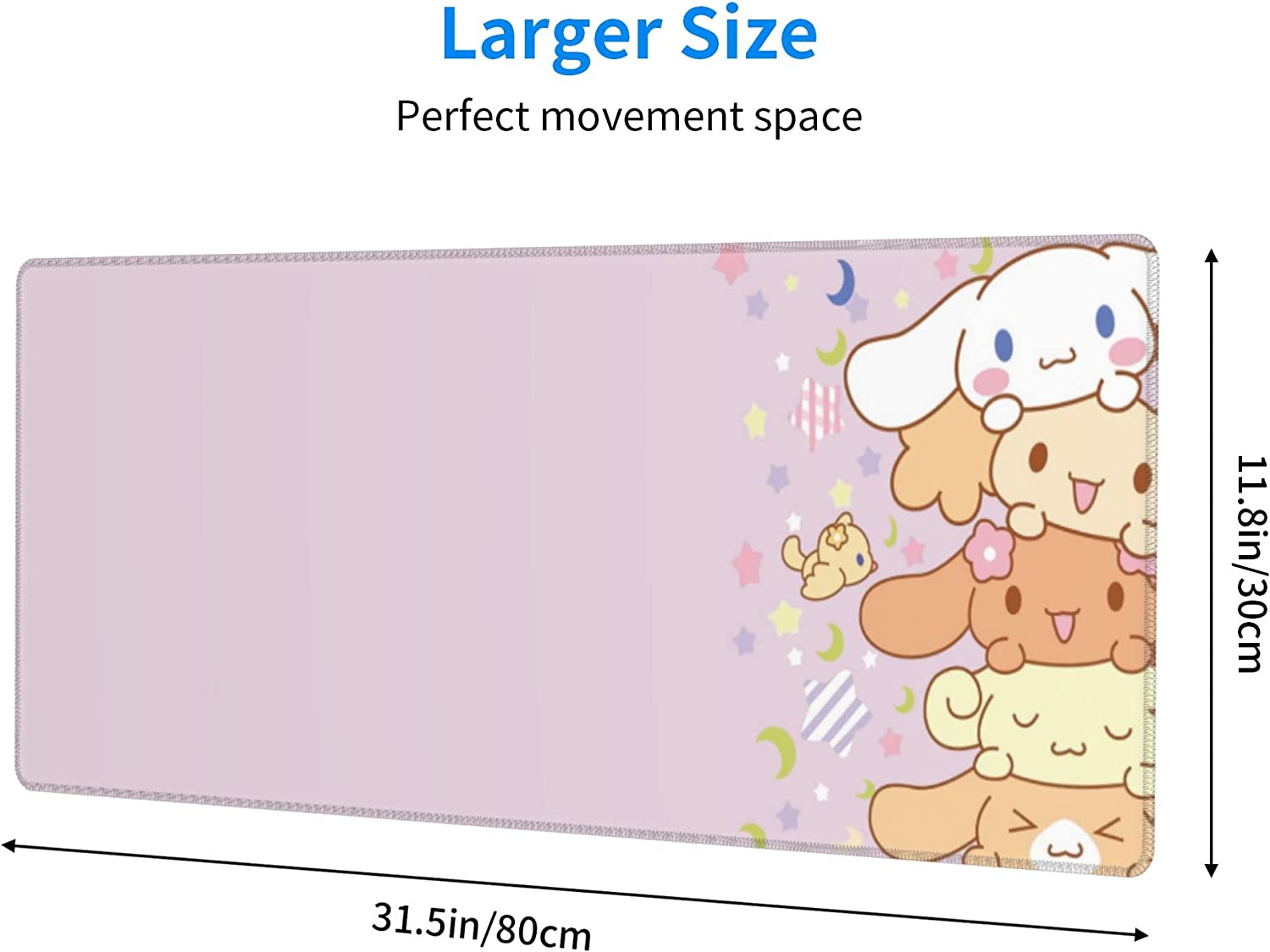 Kawaii Cute Dog Mouse Pads Nov - Gaming Keyboard And Mouse Pad reseña y precio