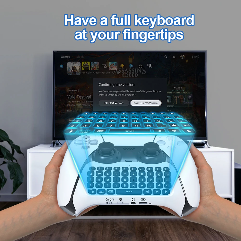 For Ps5 3.5mm Gaming Wireless  - Gaming Keyboard Mini reseña y precio
