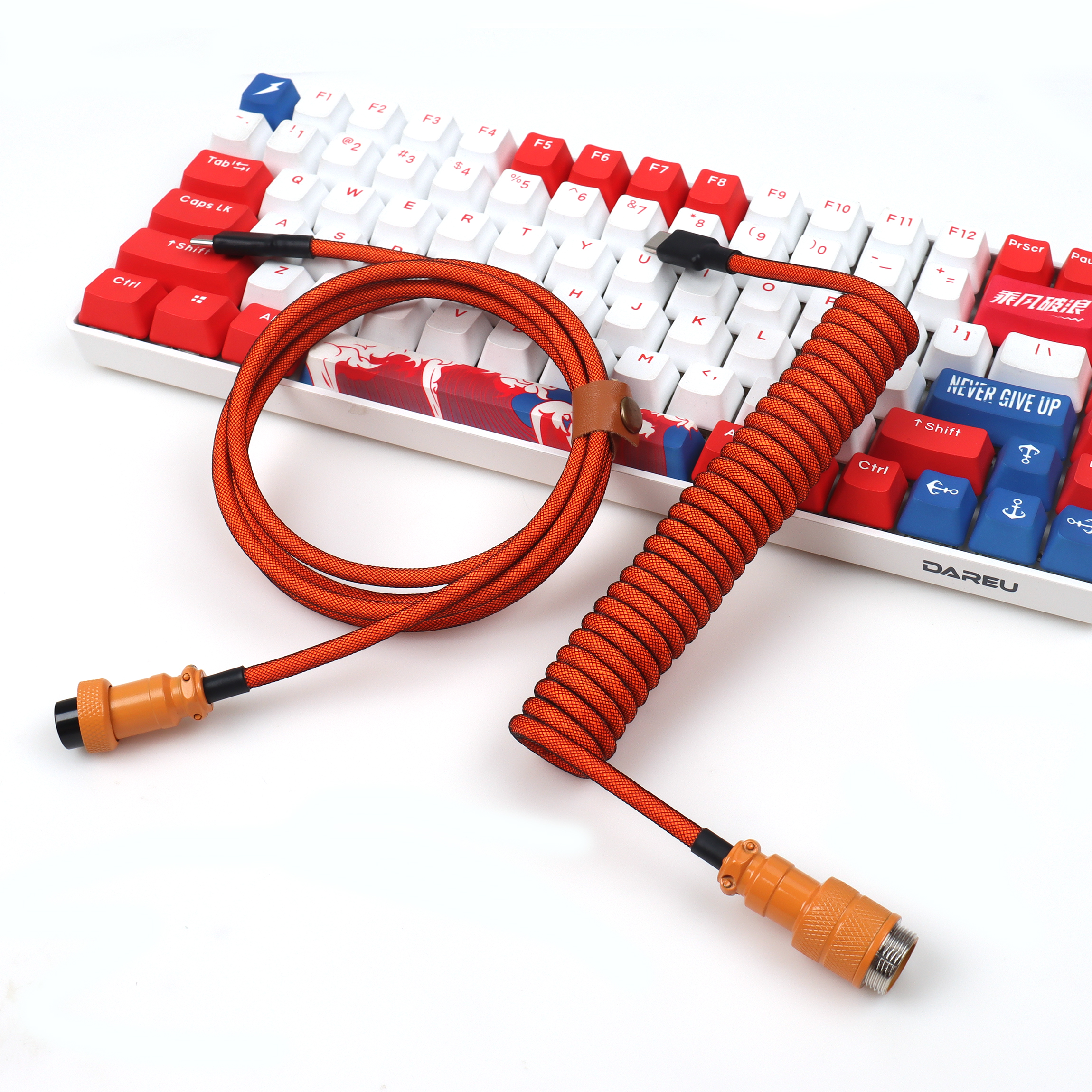 【LANO】Orange Mechanical Keyboa - Gaming Keyboard Types reseña y precio