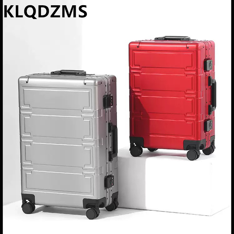 KLQDZMS Men's Luggage Bag All  - Aluminum Case 65 reseña y precio