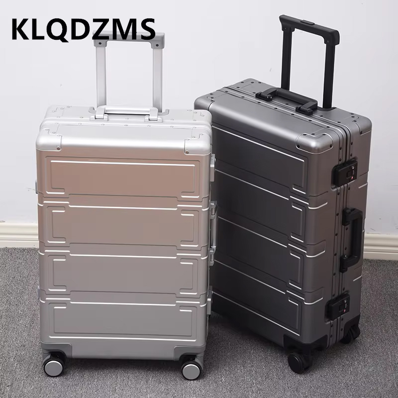 KLQDZMS Men's Luggage Bag All  - Aluminum Case 65 reseña y precio