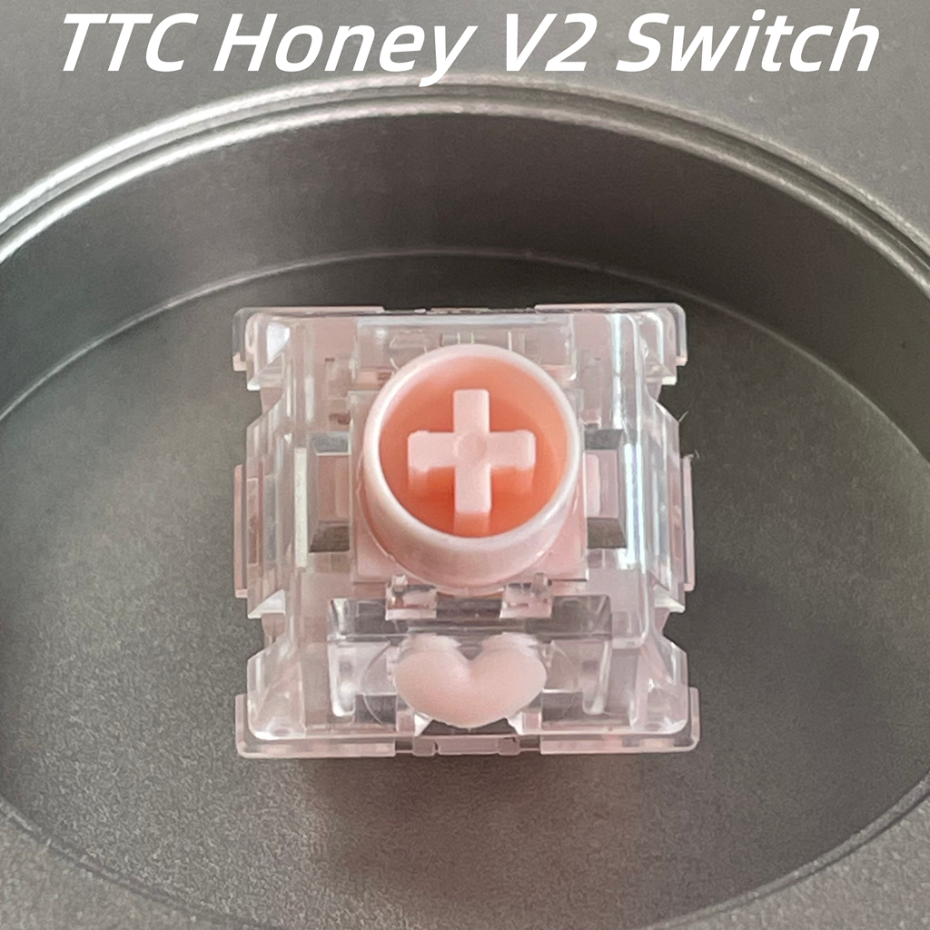 TTC Honey V2 Keyboard Switch 5 - Keyboard Gaming Transparent reseña y precio