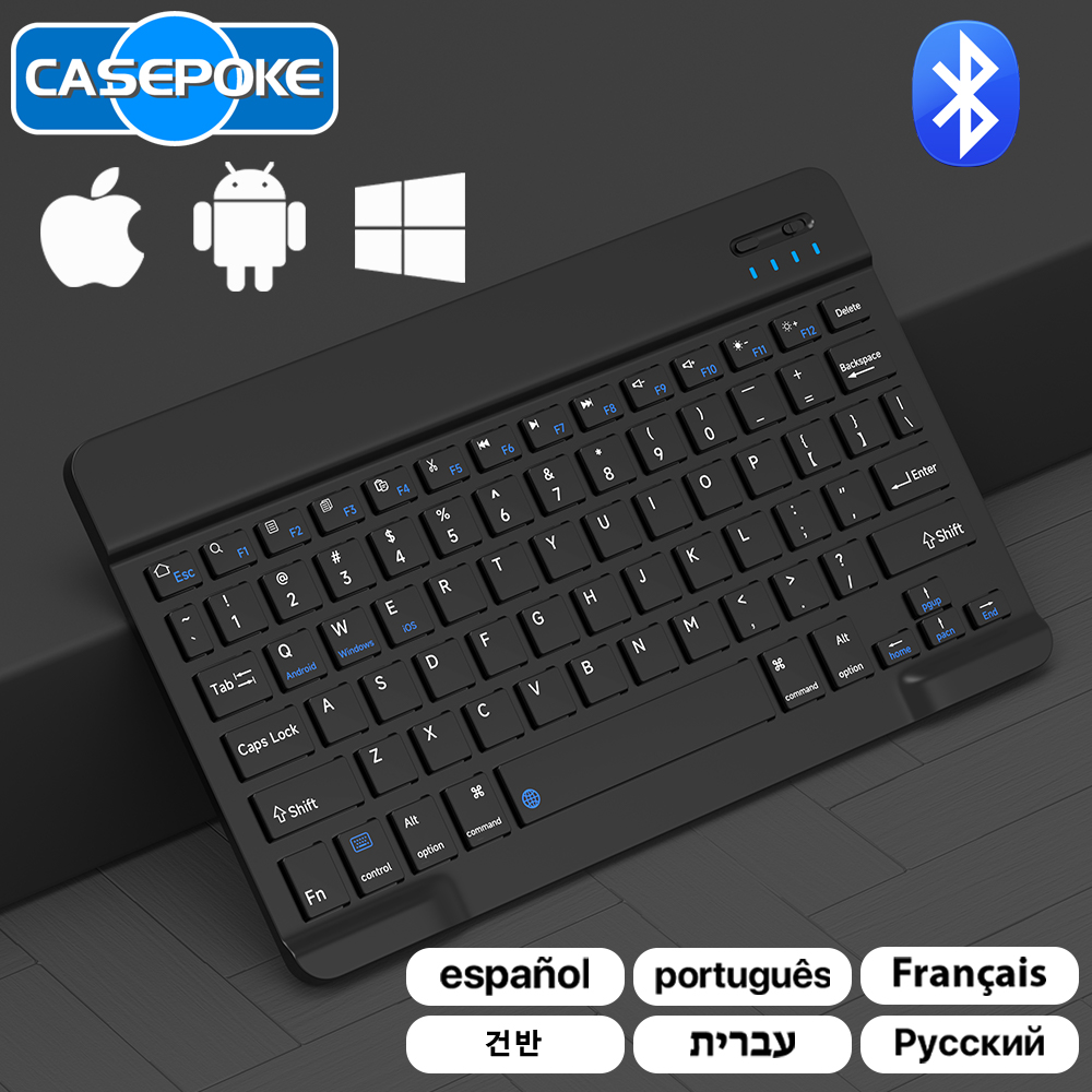 CASEPOKE For iPad Xiaomi Samsu - Gaming Keyboard Mouse Wireless reseña y precio