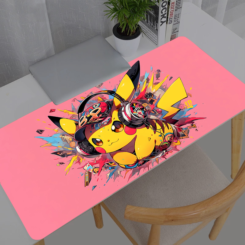 Mouse Pad Larger Pokemon Pikac - Gaming Keyboard Mini reseña y precio