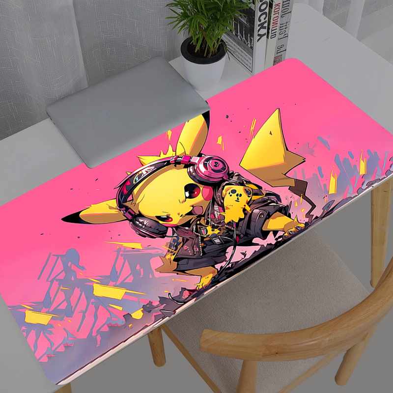 Mouse Pad Larger Pokemon Pikac - Gaming Keyboard Mini reseña y precio