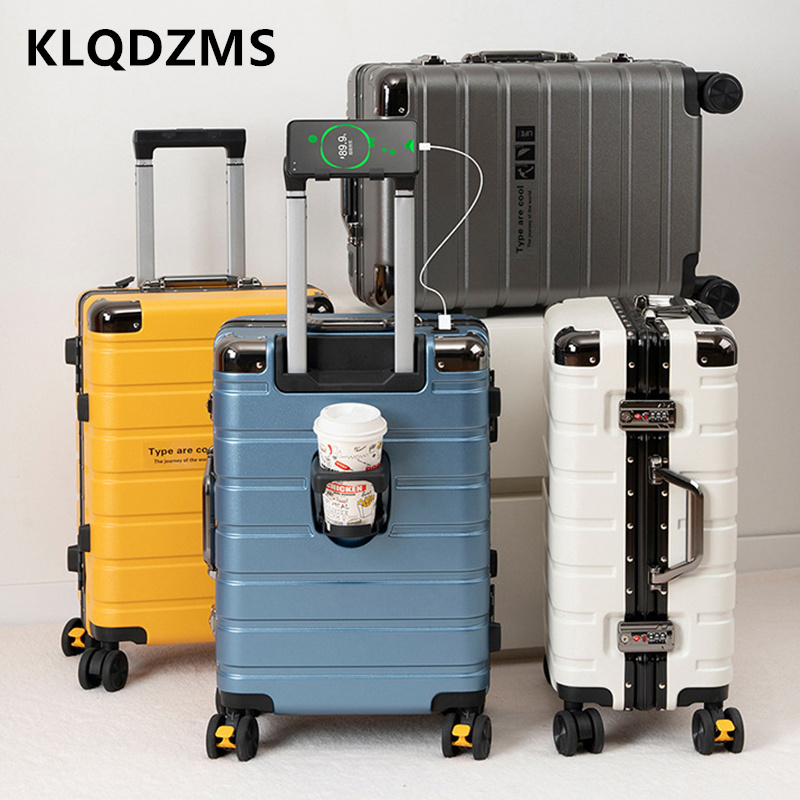 KLQDZMS Aluminum Frame Suitcas - Aluminum Case 65 reseña y precio