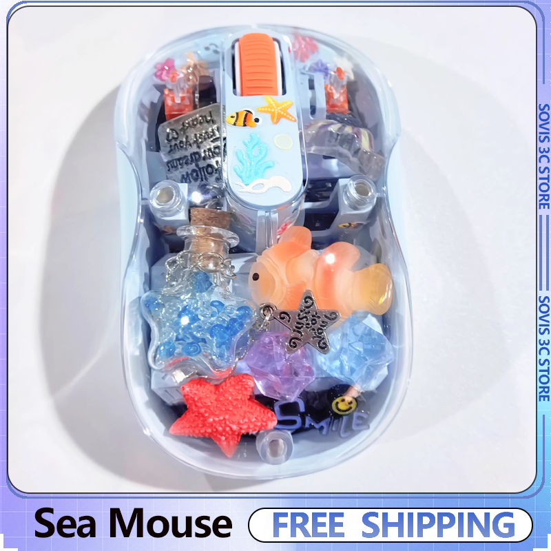 Whale/Starfish Handmade Transp - Keyboard Gaming Transparent reseña y precio